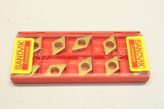 10x SANDVIK 7N0463409 DCMT 11 T3 08-UF Wendeschneidplatten DCMT 11 T3 08-UF OVP 