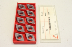 10x Cerametal S3X7 DCMX 15 04 08 EL-C00 150408 Wendeschneidplatten S3X7 OVP