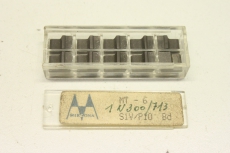 10x MIRCONA MT-6 S1V/P10 Bb Wendeschneidplatten 1N300/713 OVP 