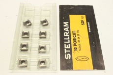 8x STELLRAM S2F SCMX 09 04 08 FN  Wendeschneidplatten SCMX 090408 FN 