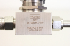 PARKER 8A-MB8LPFA-SSP 2500psig 207bar Kugelhahn Ventil Vall Valve 04SY