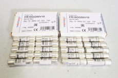 20x MERSEN FR10GG50V0 500V AC GG 10A Sicherungseinsatz 8430399007755 OVP