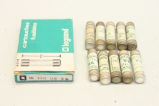 10x LEGRAND 10 120 08 8A 380V 8,5x31,5 Zylindersicherung sicherung 1012008 8x31