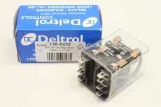 DELTROL  136-5232 H1713 120VAC S115D Relais Steckrelais 20727-57 OVP