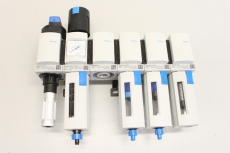 FESTO MS4-EE-1/4-V24-S MS4-FR-1/4-D7-C-R-V-AS MS4-LFM-1/4-B- Wartungseinheit 