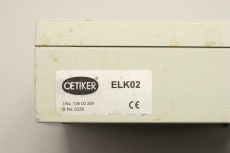 OETIKER ELK 02 elektrisch geregelte pneumatische Zange Pincer Controller ELK02