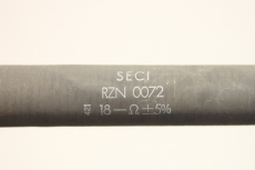 SECI  RZN 0072 18-Ohm 5% 421 Widerstand Drahtwiderstand RZN0072