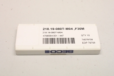 SECO 218.19-080T-M04 F30M Wendeschneidplatten F30M OVP