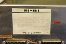 SIEMENS Sinumerik Sprint 8M 548021.9009.01 Operator Panel Bedientafel Platine 