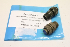 AMPHENOL 97-3106A-10SL-4S Stecker 1724 OVP