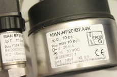 KOBOLD Henschen MAN-BF20/B7A4K Differenzdruckmessgerät mit 2x Sensor 