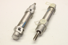 2x FESTO DSNU-20-25-PPV-A 33974 Rundzylinder  pmax. 10bar 