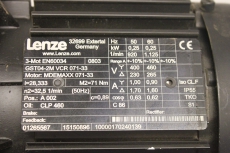LENZE GST04-2M VCR 071-33 MDEMAXX 071-33 I=28,333 Motor GST042M