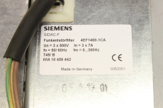 KEB 4EF1400-1CA 09.F4.C1D-4M00/1.4 V1.5& Siemens 4EF1400-1CA Frequenzumrichter 