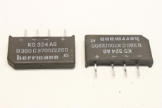2x HERRMANN KS 324 A8 Gleichrichter B 380 C 3700/2200