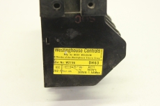 WESTINGHOUSE CONTROLS W2T96 Überlastrelais DH63