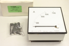 PANTEC CDE144 0-7500A 138mm Anzeige Amperemeter Einbau Messgerät CDE144 OVP