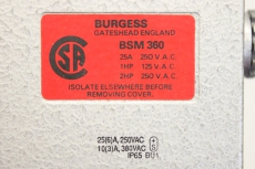 BURGESS BSM 360 Positionsschalter Endschalter  BSM360