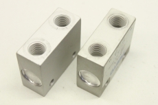 2x FESTO ZK-1/8-B ODER-Glied 6680