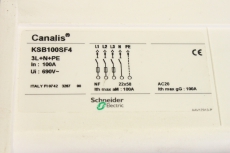Schneider CANALIS KSB100SF4 3L+N+PE Abgangskasten Switch 