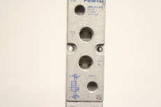 FESTO JMVH-5-1/4-B & MSV-3 20,4-26,4V DC 5/2 Wege Magnetventil 19136 119807