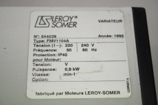 LEROY SOMER  FMV 1104A 544039 0,9kW VARIATEUR FMV1104A