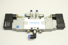 FESTO MFH-5/3G-1/8-B & MSFG-24/42-50/60 24V 5/3 Wege Magnetventil 30484 4527