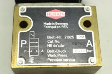 HERION  21025 0-10bar Ventil Valve Magnetventil 