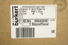 BüRKERT 00042045 24V 0142 A 20.0 EPDM PV 2/2 Wege Magnetventil OVP