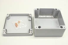  0116109/A 125 110x140mm Schaltergehäuse Gehäuse Alu 0116109/A125 OVP