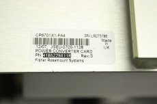 Fisher Rosemount Systems CP6701X1-FA4 Power Converter Card LR275786 JSEU-0700-11