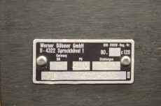 WERNER BöHMER GMBH BH-B400-316 DN16 PN400 Poly Kugelhahn BHB400316