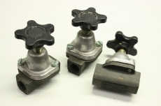 3x SAUNDERS UK A 1/4 SG 5G Membranventil Ventil Diaphragm Valve  UKA1/4SG