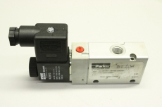 PARKER S9381RF-1/8-NG & KZ3673 GS24V Elektro Wegeventil Magnetventil  GS24V