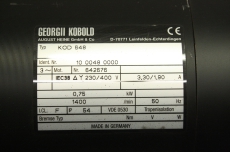 GEORGII KOBOLD KOD 648 1000480000 0,75kW 1400rpm Motor 10 0048 0000 KOD648