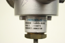 HERAEUS SENSOR 1xNiCr-Ni(K) 400mm  1100° Thermoelement 9883739