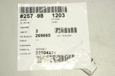 257-98 55924 316SS 3 für Goulds Pump 4 Vane Ø360mm 6x8-14 Pumpe Impeller  220052