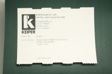 KEIPER 40412 STABILOFLEX 2E/PG02 endlos verschweißt Transportband  20496 - BCK