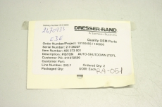 DRESSER RAND  405 373 001 Piston Auto Shutdown  Ersatzteil 405373001 OVP