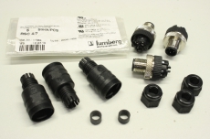 2x LUMBERG  11584 RSC 4/7 Stecker 11584 OVP