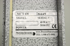 PROCESS SENSORS  MCT OI 8445 Operator Panel 8445