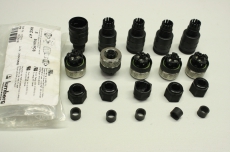 5er Pack LUMBERG RKC 4/7 4 polig SW15  Stecker 11214 OVP