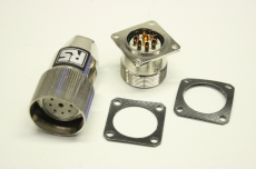 RS 234-657 9 Polig  Stecker & Buchse Rundsteckverbinder 