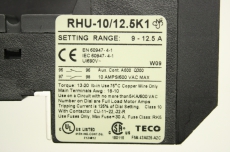 TECO CU-16 & CU-16 & CUA-2 RHU-10/12.5K1 Schütz 3.CUA-2