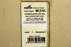 CEAG  GHG2632301R0002 263 40A  EX Schalter Sicherheitsschalter 4012539306955 OVP