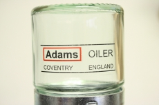 ADAMS  ACL 7595A 120ml 1/4 öler oiler Glasbehälter Ölstandsregler  ACL7595A