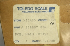 TOLEDO SCALE A12889700A XJ0405 PCB MAIN (8142) Modul Karte Board 95021
