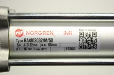 NORGREN RA 802032 /M/50 Ø32mm 50mm Zylinder RA/802032/M/50 RA/802032 OVP