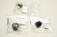 3x FESTO 175093 SMBR-8-12 Rundzylinder T-NUT Befestigung U613 OVP