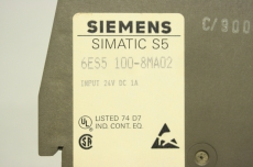 SIEMENS 6ES5100-8MA02 S5-100U SIMATIC Prozessor CPU 6ES51008MA02